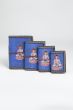Diary Bahi Devnagri || Black Print Buddha || Blue Color || (4 pcs) || Saras Aajeevika