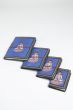 Diary Bahi Devnagri || Black Print Buddha || Blue Color || (4 pcs) || Saras Aajeevika