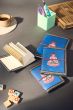 Diary Bahi Devnagri || Black Print Buddha || Blue Color || (4 pcs) || Saras Aajeevika