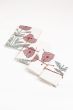 Diary Bahi Style || White And Red Flower Design || Set of 4 || Saras Aajeevika