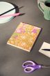 Diary Notepad || Orange Color Flower Printed || 7 Inch || Saras Aajeevika