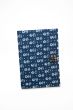 Diary With Brass Lock || Blue Color and Leaf Printed || 10 Inch || Saras Aajeevika