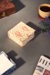 Diary Slip Box Pearl White 4"× 4 || Saras Aajeevika