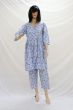 Night Suit W & Dark Blue