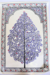  Pattachitra T Silk Tree Figure Blue 18 * 12 Inch