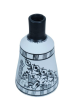 Handcrafted | Flower Vase | SHG Product | Uttar Pradesh | Terracotta Pottery | Black Pottery | Worli Art | Fine Clay | White 7