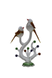  Glass Birds Set Multicolour