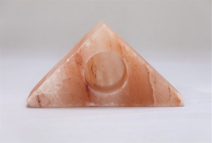 SARAS Aajeevika, Handcrafted | Himalayan Rock Salt Stand | SHG Product | Punjab | Rock Salt Stand | Triangular Shape